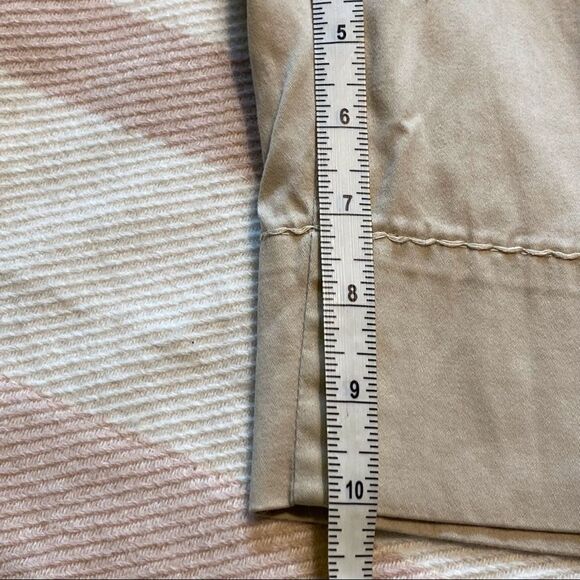 Z Cavaricci Light Khaki Shorts, Size 10 - Picture 9 of 11